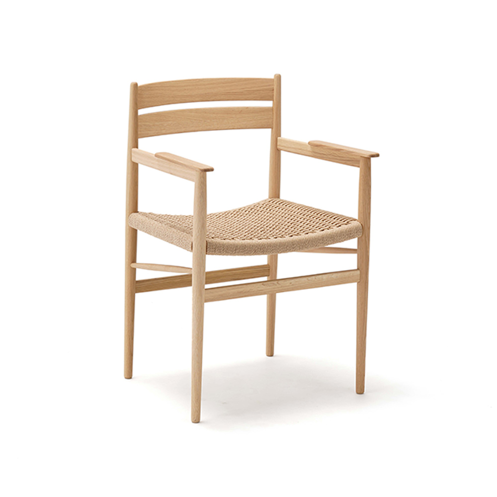 N-DC04 PAPER CORD(Natural) / Karimoku Case（カリモクケース） / ダイニングチェア / KCS10181LBR_ma.jpg