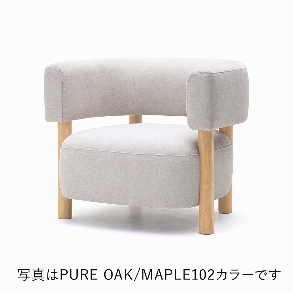 N-S03 1Seater KEYAKI BROWN_VIDAR 4 / Karimoku Case（カリモクケース） / 1人掛けソファ / KCS10211BLU_ma.jpg