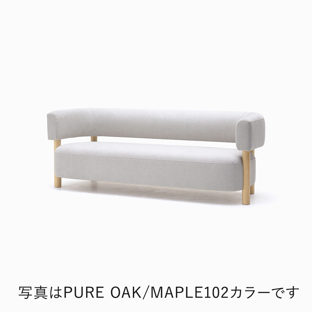 N-S03 2.5Seater KEYAKI BROWN_MAPLE / Karimoku Case（カリモクケース） / 2人掛けソファ / KCS10217BLU_ma.jpg