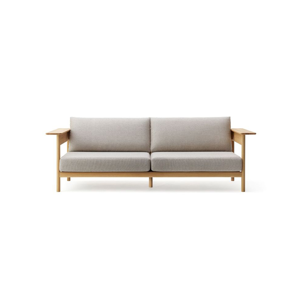 N-S01 3seater KEYAKI BROWN_STEELCUT TRIO 3 / Karimoku Case（カリモクケース） / 3人掛けソファ / KCS10490_dt_01.jpg