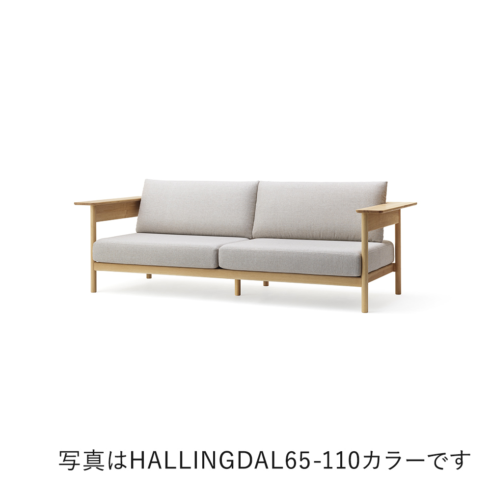 N-S01 3seater PURE OAK_MOSS / Karimoku Case(カリモクケース) / 3人掛けソファ / KCS10491LBR_ma.jpg