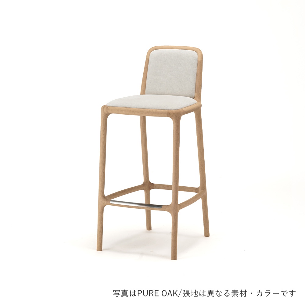 NF-BS02 GRAIN MATTE BLACK_CODA 2 / Karimoku Case（カリモクケース） / カウンターチェア・バーチェア / KCS10805WHT_ma.jpg