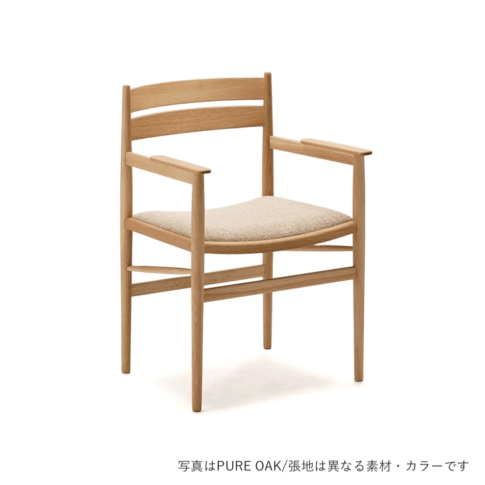 N-DC04 KEYAKI BROWN_MAPLE / Karimoku Case（カリモクケース） / ダイニングチェア / KCS10824WHT_ma.jpg