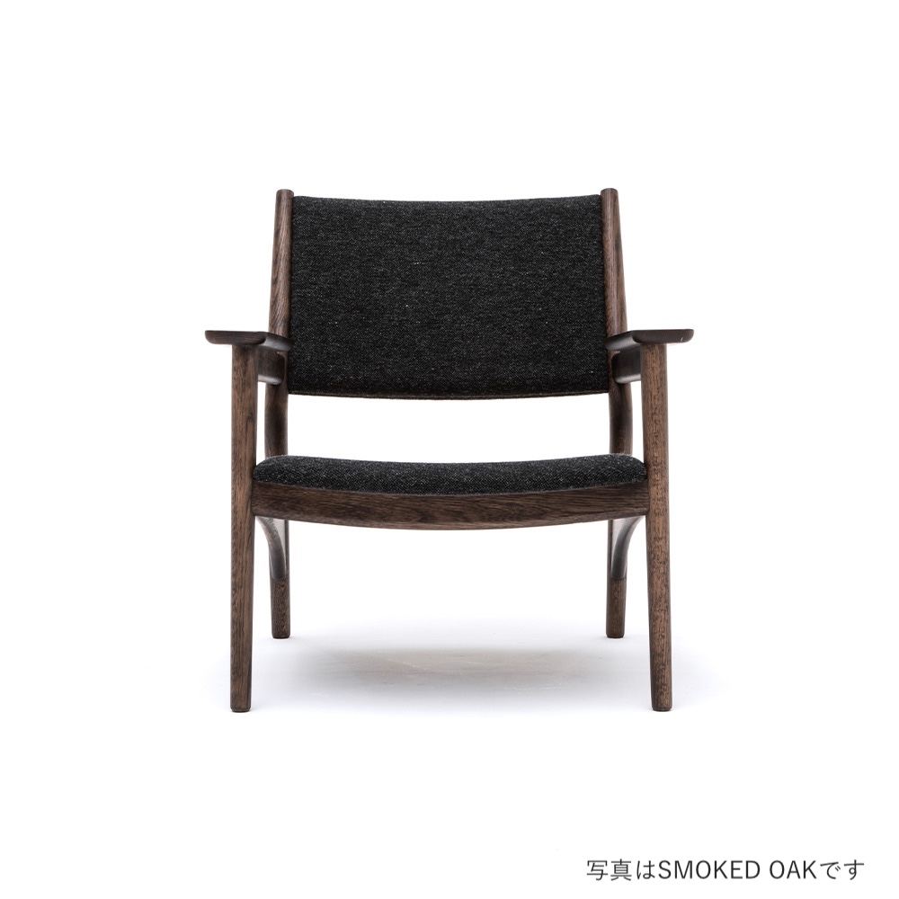 N-LC01 KEYAKI BROWN_HALLINGDAL 65 / Karimoku Case（カリモクケース） / ラウンジチェア / KCS10834BLK_ma.jpg