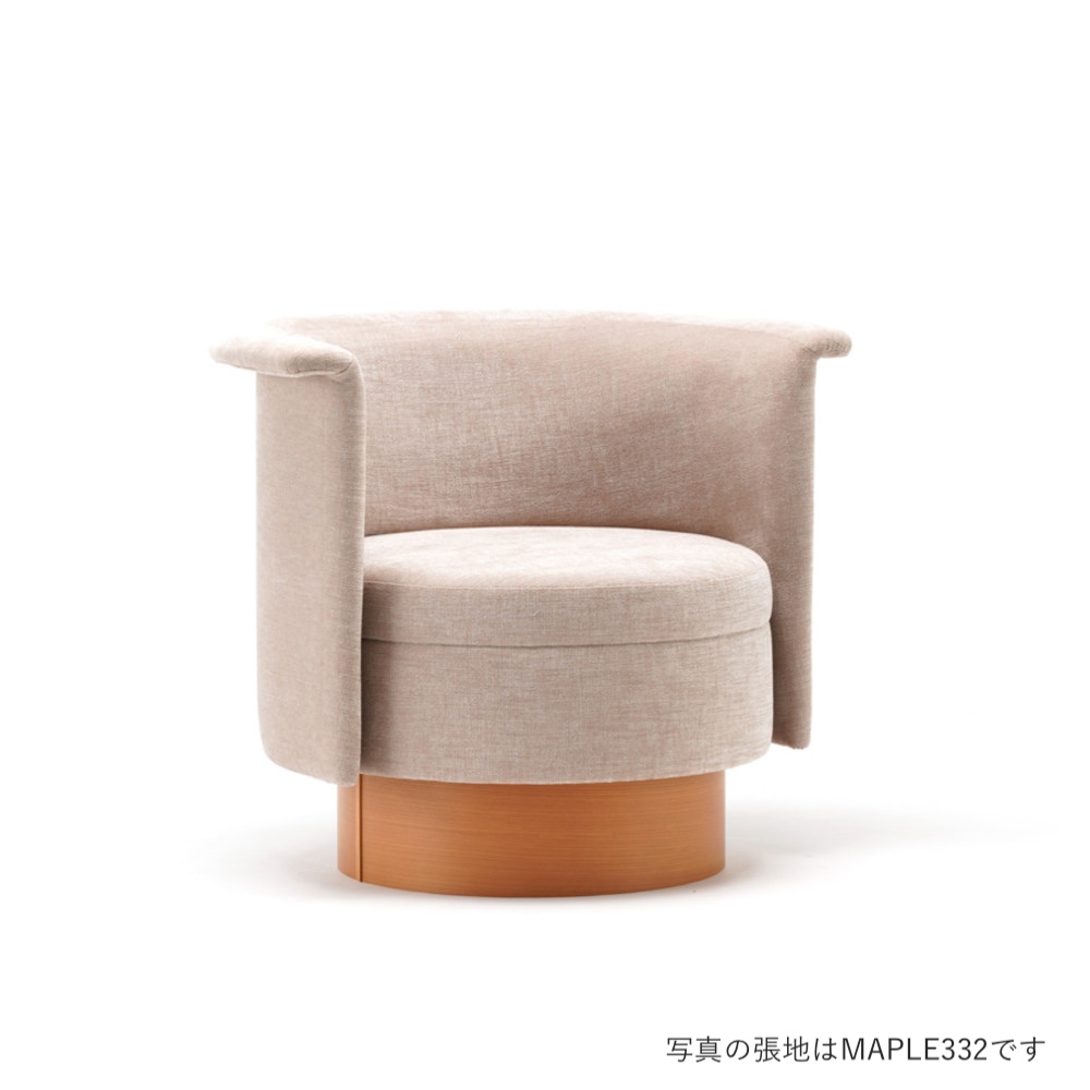 N-SW01 KEYAKI BROWN_MAPLE / Karimoku Case（カリモクケース） / ラウンジチェア / KCS10899BLK_ma.jpg