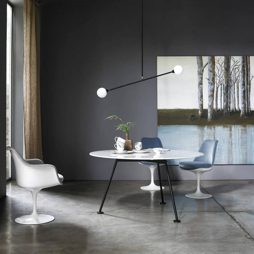 Saarinen Collection Tulip Arm Chair base-Black / Knoll（ノル） / ダイニングチェア / KNL10029_dt_10.jpg