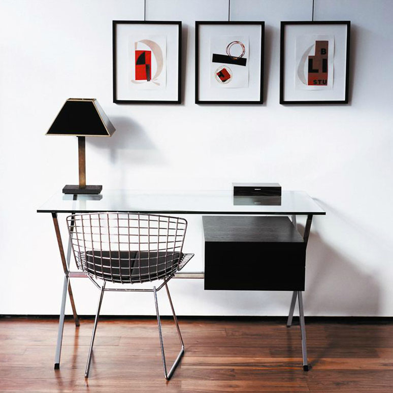Bertoia Collection Side Chair シートパッドなし ブラック / Knoll（ノル） / ダイニングチェア / KNL10051_dt_05.jpg