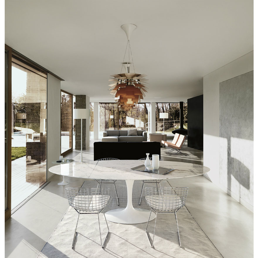 Bertoia Collection Side Chair シートパッドなし ブラック / Knoll（ノル） / ダイニングチェア / KNL10051_dt_08.jpg
