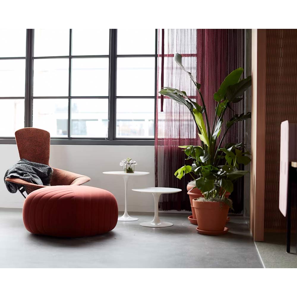 Saarinen Collection Round Side Table Φ410 base-Black マーブル-ネロマルキーナ / Knoll（ノル） / サイドテーブル・ナイトテーブル / KNL10054_dt_06.jpg