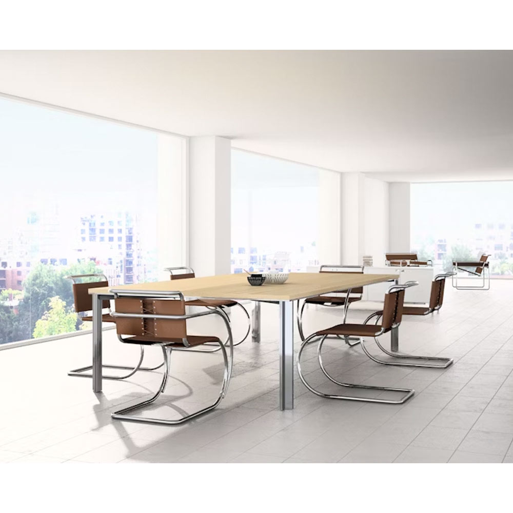 Mies van der Rohe Collection MR Chair クローム カウハイド / Knoll（ノル） / ダイニングチェア / KNL10063_dt_11.jpg