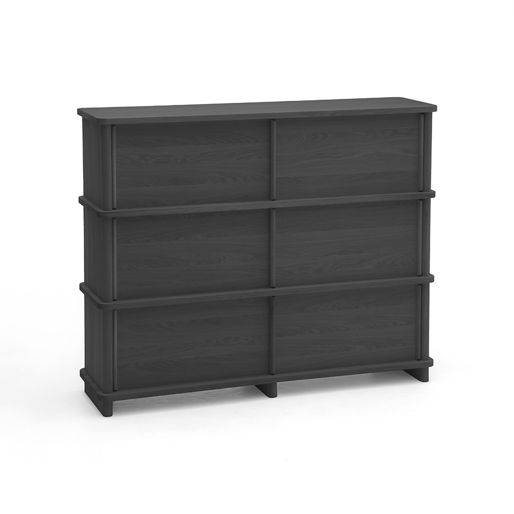 PROP HIGHBOARD / Karimoku New Standard(カリモクニュースタンダード) / キャビネット・チェスト・サイドボード / col_KNS10030BLK.jpg