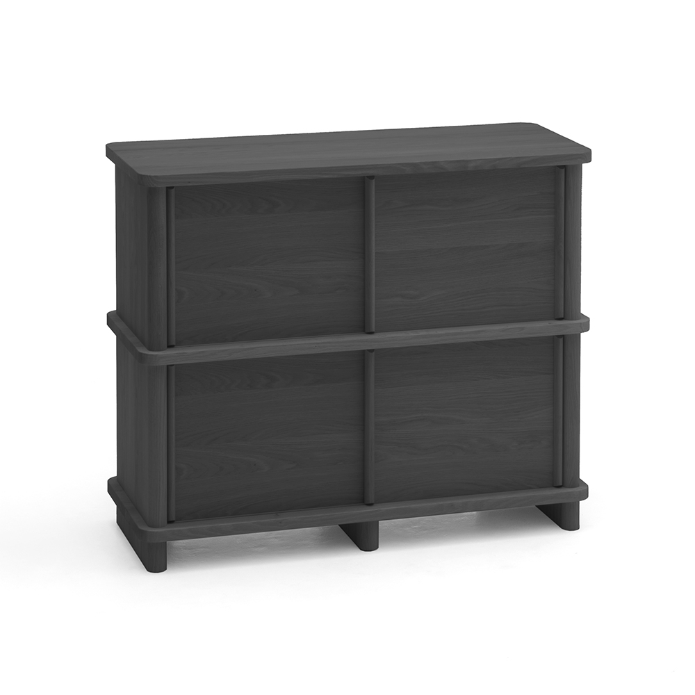 PROP SIDEBOARD 100 / Karimoku New Standard(カリモクニュースタンダード) / キャビネット・チェスト・サイドボード / col_KNS10031BLK.jpg