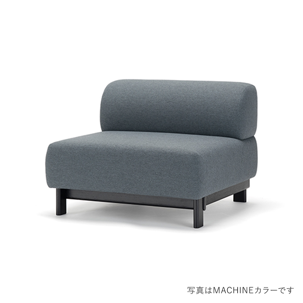ELEPHANT SOFA 1-SEATER BENCH BLACK / Karimoku New Standard（カリモクニュースタンダード） / 1人掛けソファ / KNS10166PPL_ma.jpg