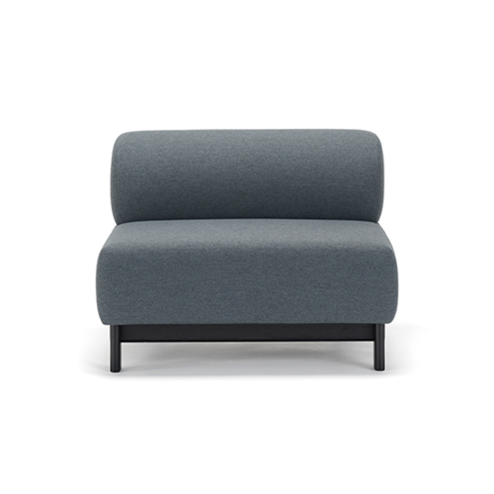 ELEPHANT SOFA 1-SEATER BENCH BLACK / Karimoku New Standard（カリモクニュースタンダード） / 1人掛けソファ / KNS10166_dt_01.jpg