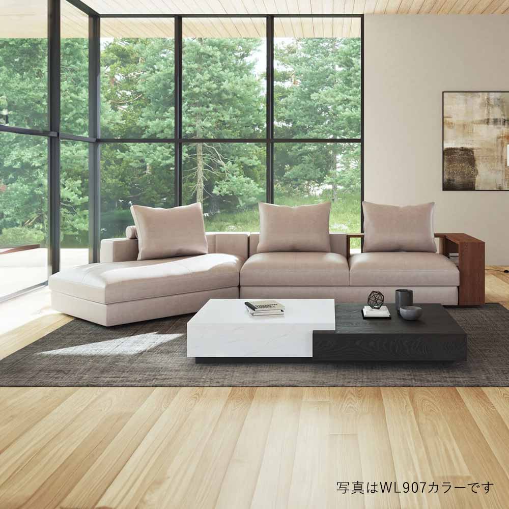 SHINONOME 380アングルコーナー棚付き (右コーナー) / KOKOROISHI（ココロイシ） / コーナーソファ / KRI10043LBR_ma.jpg