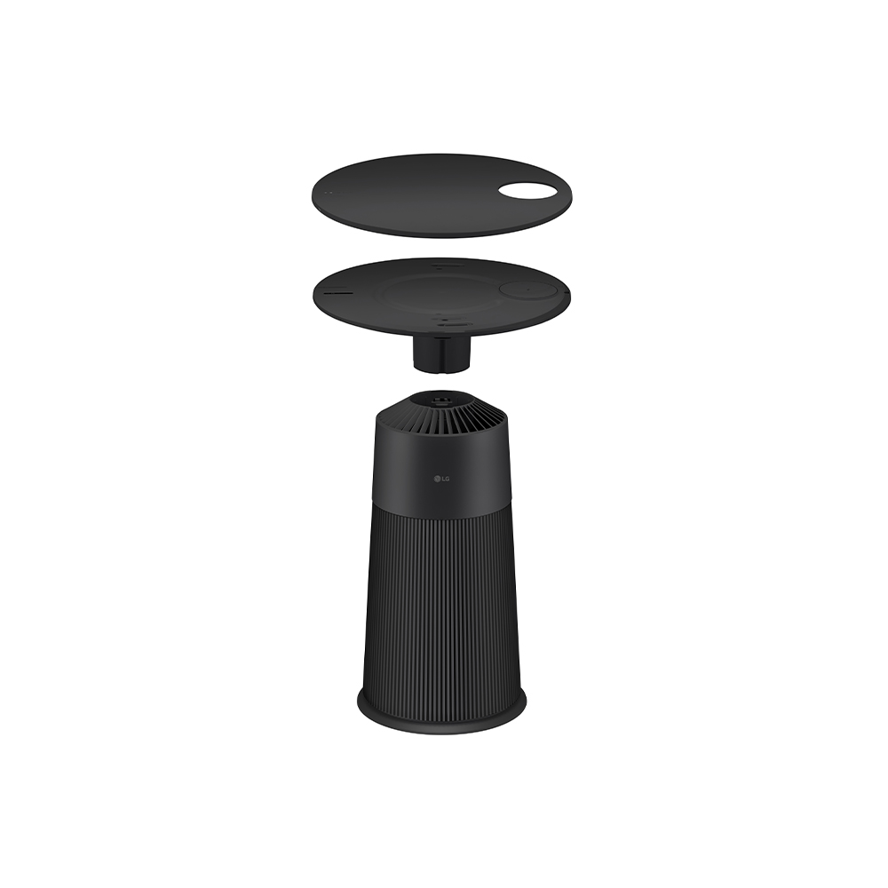 LG PuriCare AeroFurniture ラウンド ブラック(AS207PKU0) / LG（エルジー） / 空気清浄機 / LGE10068_dt_08.jpg