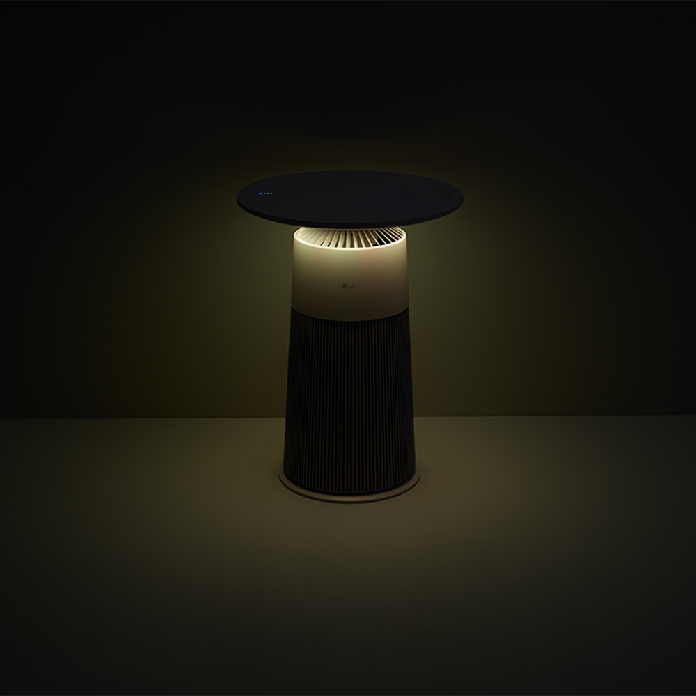 LG PuriCare AeroFurniture ラウンド ブラック(AS207PKU0) / LG（エルジー） / 空気清浄機 / LGE10068_dt_18.jpg