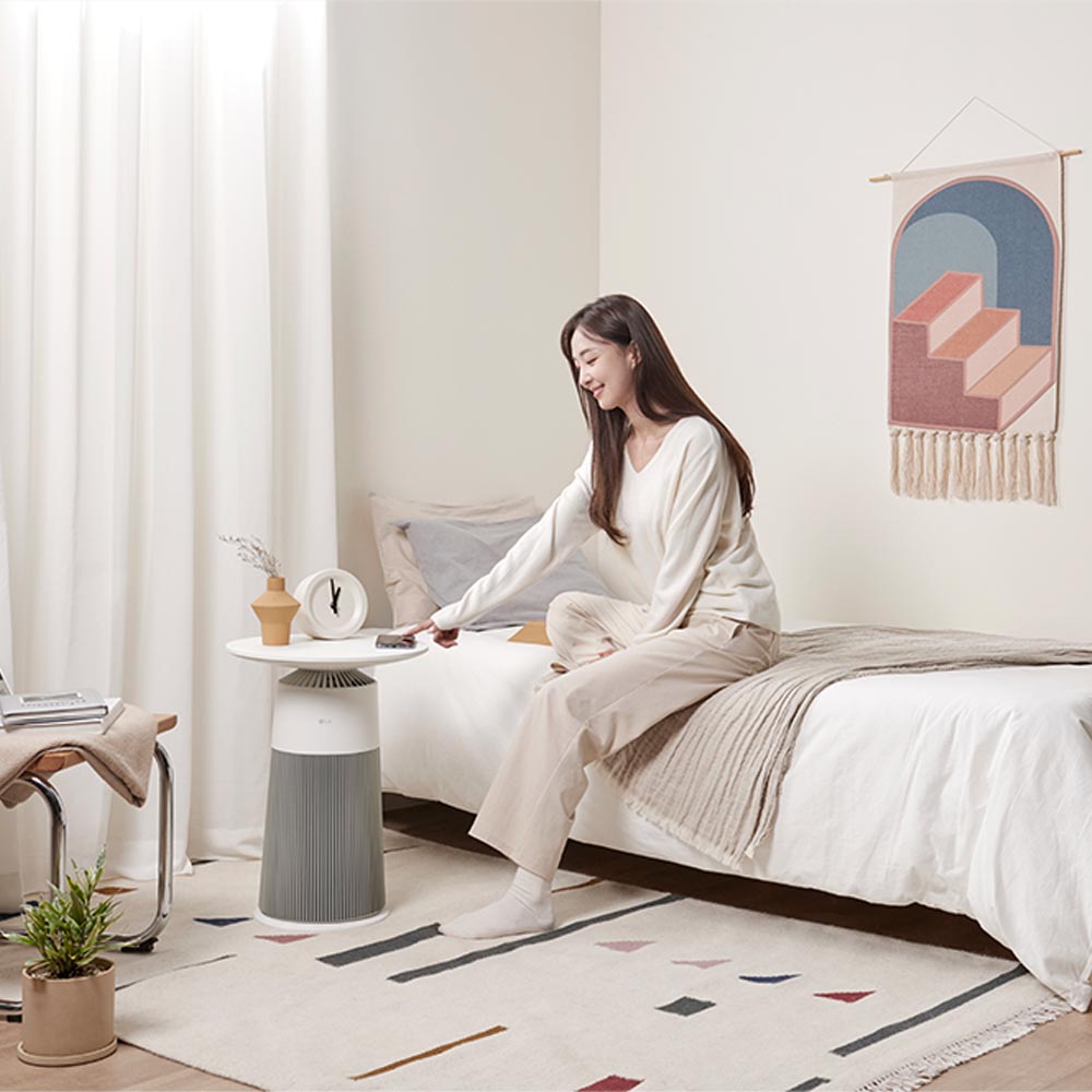 LG PuriCare AeroFurniture ラウンド ブラック(AS207PKU0) / LG（エルジー） / 空気清浄機 / LGE10068_dt_20.jpg