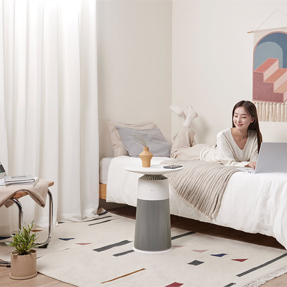 LG PuriCare AeroFurniture ラウンド ブラック(AS207PKU0) / LG（エルジー） / 空気清浄機 / LGE10068_dt_21.jpg
