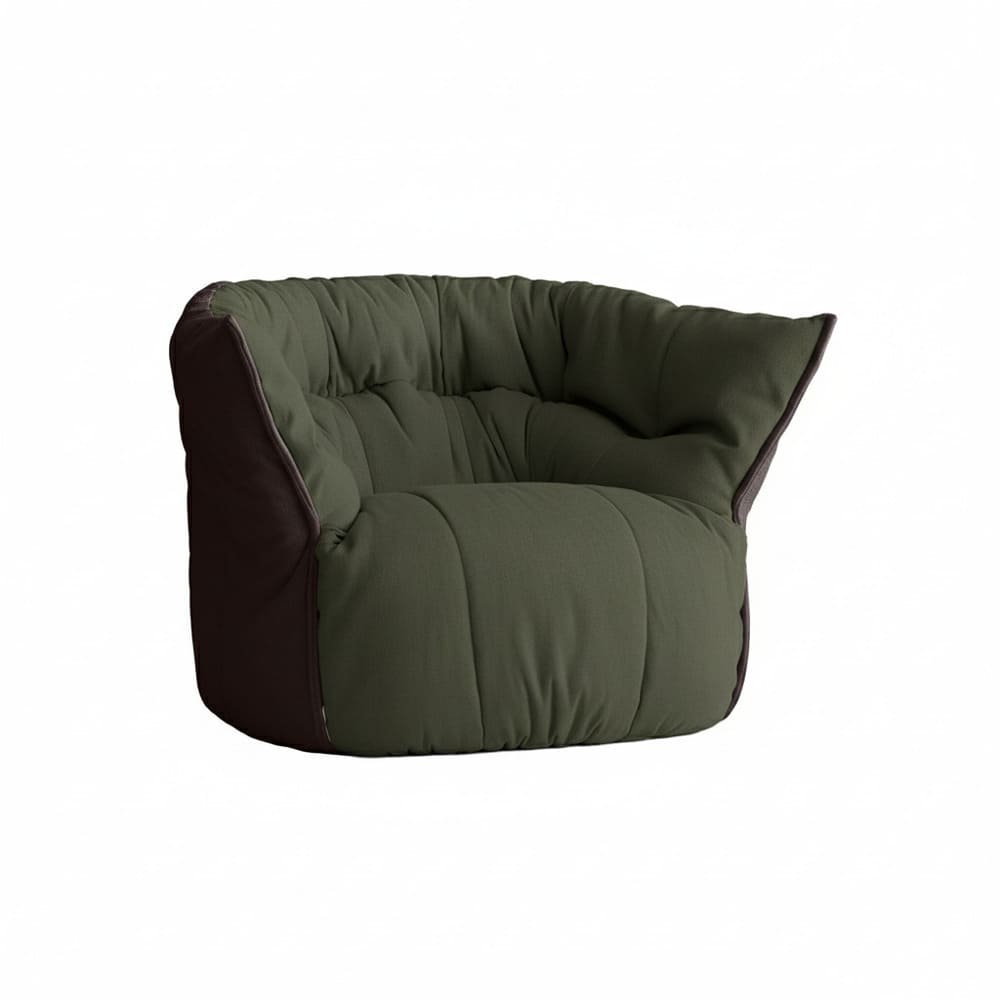 ROSETBRIGANTIN 1P コンビ張りBK ligne roset / ligne roset（リーン・ロゼ） / 1人掛けソファ / LIR10248BLK_ma.jpg
