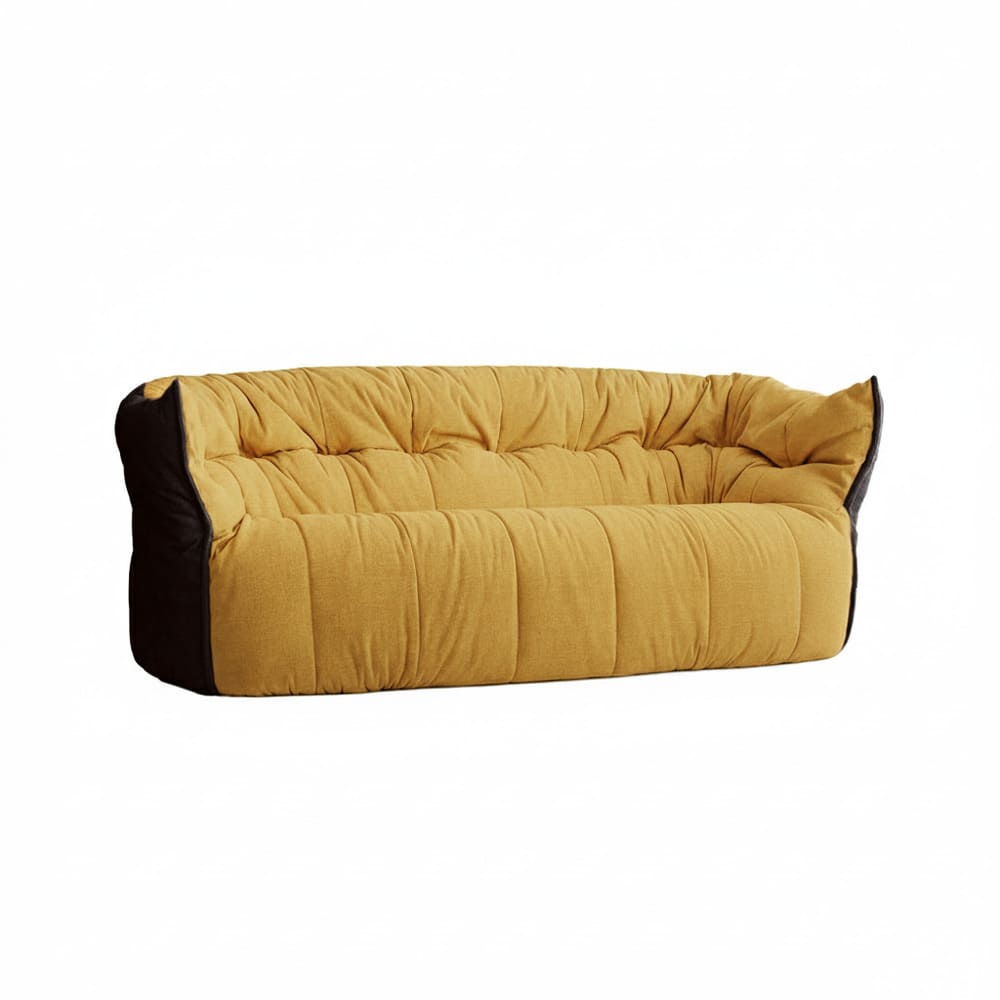 【期間限定価格】ROSETBRIGANTIN 3P コンビ張りBK_ligne roset / ligne roset（リーン・ロゼ） / 3人掛けソファ / LIR10276YEL_ma.jpg