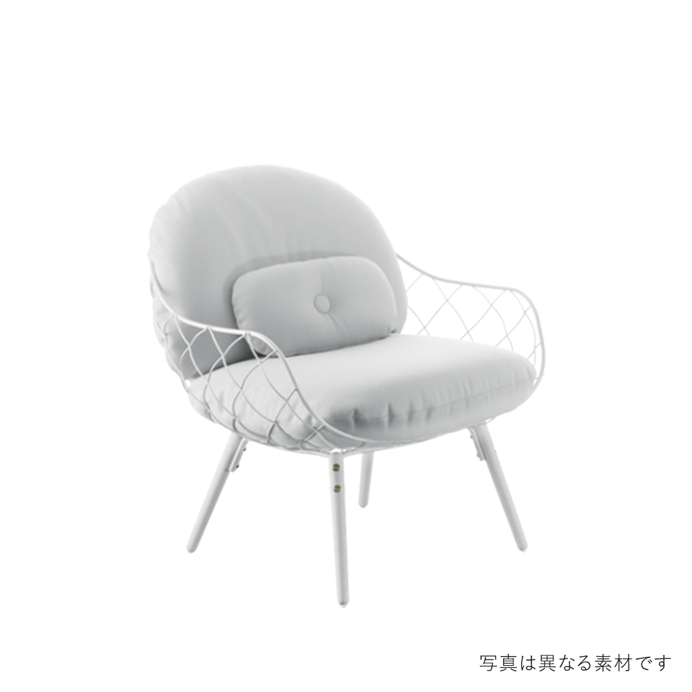 MAGIS Pina Low Chair white×white / MAGIS（マジス） / ラウンジチェア / MAG10109PPL_ma.jpg