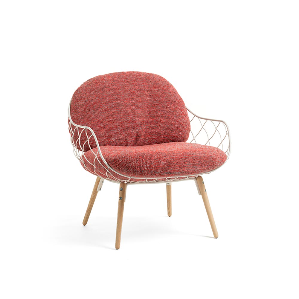 MAGIS Pina Low Chair white×natural / MAGIS（マジス） / ラウンジチェア / MAG10111RED_ma.jpg