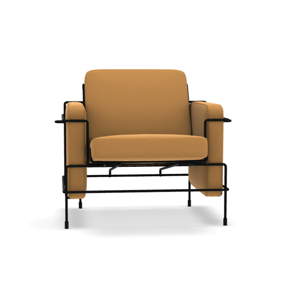 MAGIS Traffic Armchair black Leg / MAGIS（マジス） / 1人掛けソファ / MAG10136YEL_ma.jpg