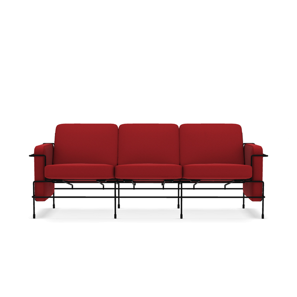 MAGIS Traffic Sofa 3 seater black Leg / MAGIS（マジス） / 3人掛けソファ / MAG10144RED_ma.jpg