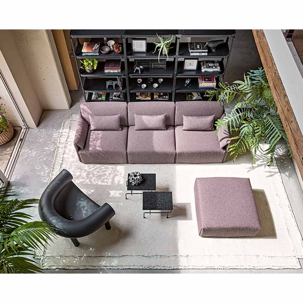MAGIS Costume 3seater Armless Connector Color Black / MAGIS（マジス） / 3人掛けソファ / MAG10161_dt_01.jpg