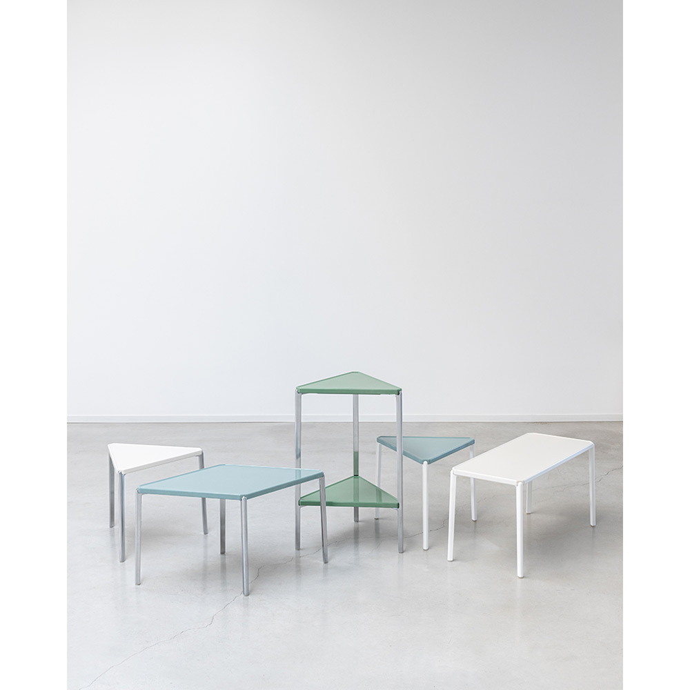 MAGIS Tambour-Concrete Low Table Rhombus 2 H65 / MAGIS（マジス） / リビングテーブル・ローテーブル・座卓 / MAG10202_dt_01.jpg