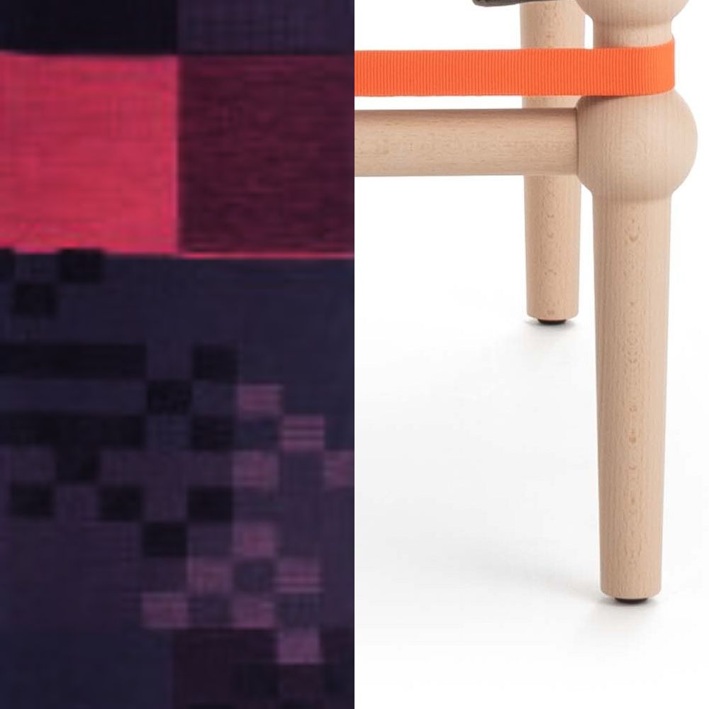 MAGIS Twain Low chair with arms cover / MAGIS（マジス） / ラウンジチェア / col_MAG10213PNK.jpg