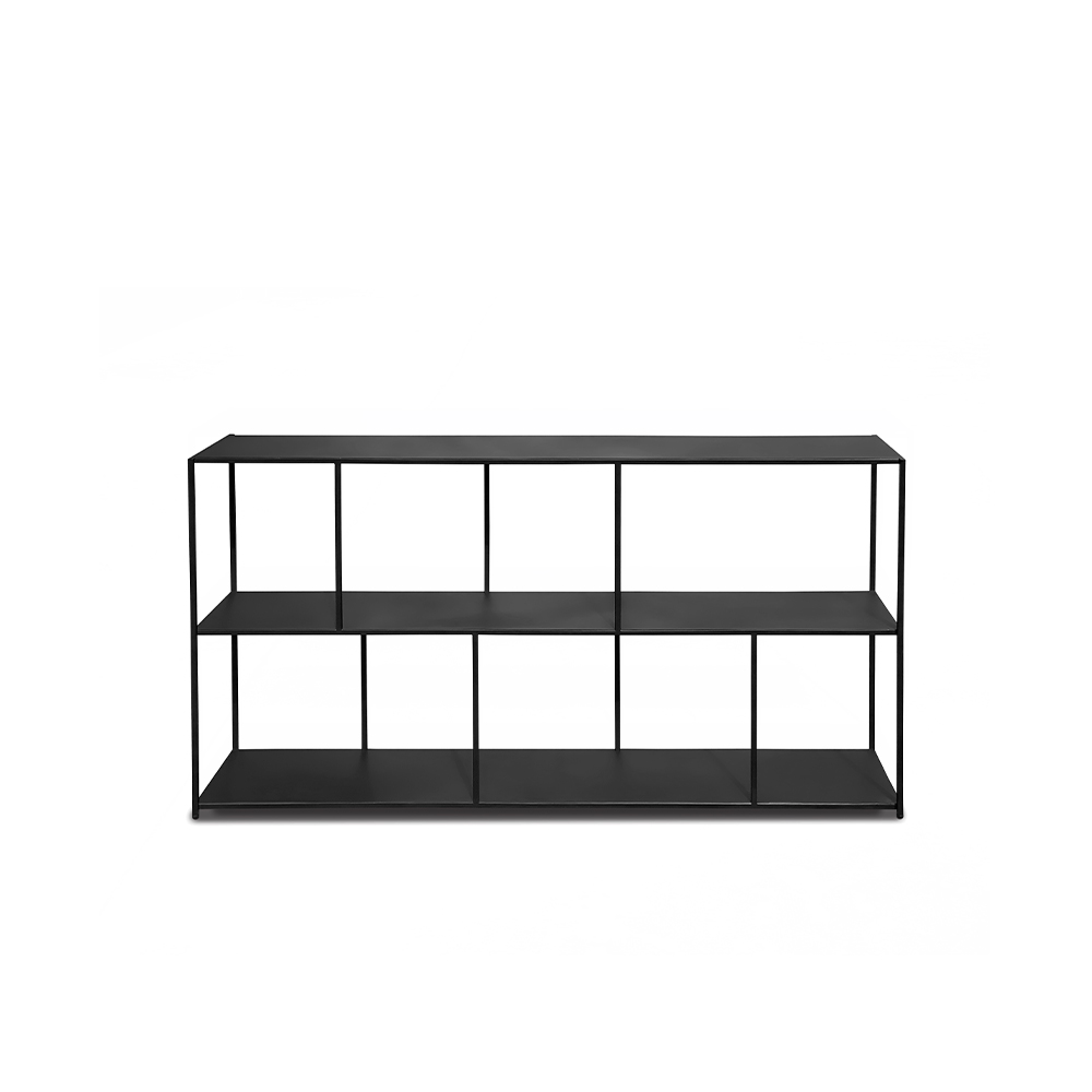 GRILLO WIDE SHELF / moda en casa（モーダエンカーサ） / ラック・ブックシェルフ・マガジンラック・本棚 / MEC10045_dt_01.jpg