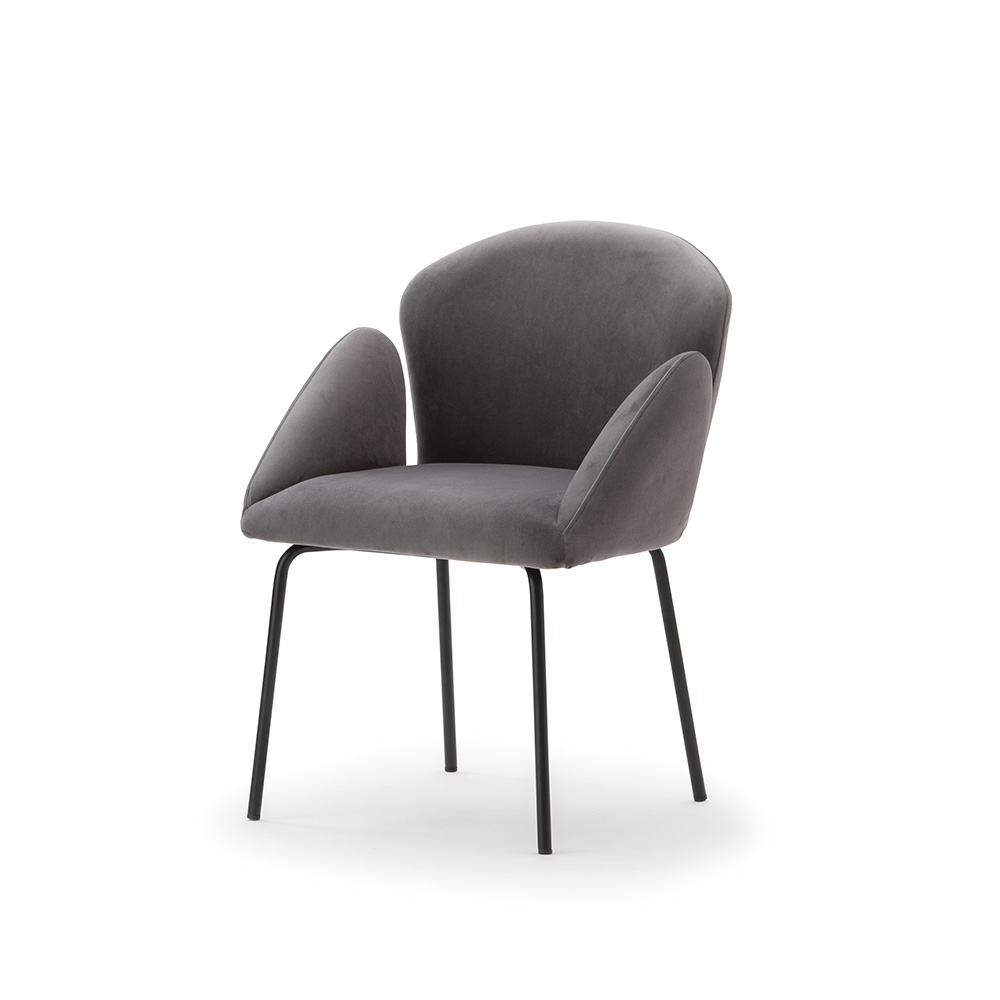 TULIP chair / moda en casa(モーダエンカーサ) / ダイニングチェア / MEC10089BLK_ma.jpg