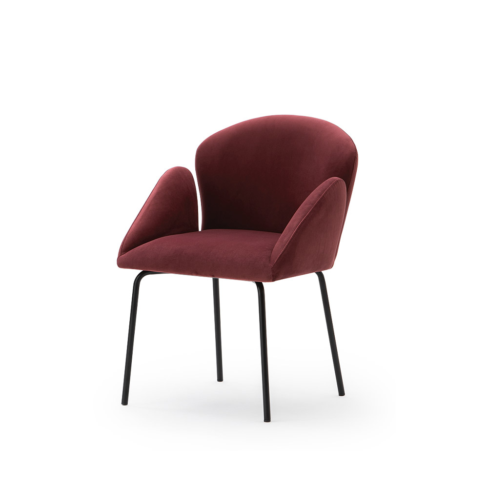 TULIP chair / moda en casa(モーダエンカーサ) / ダイニングチェア / MEC10089RED_ma.jpg