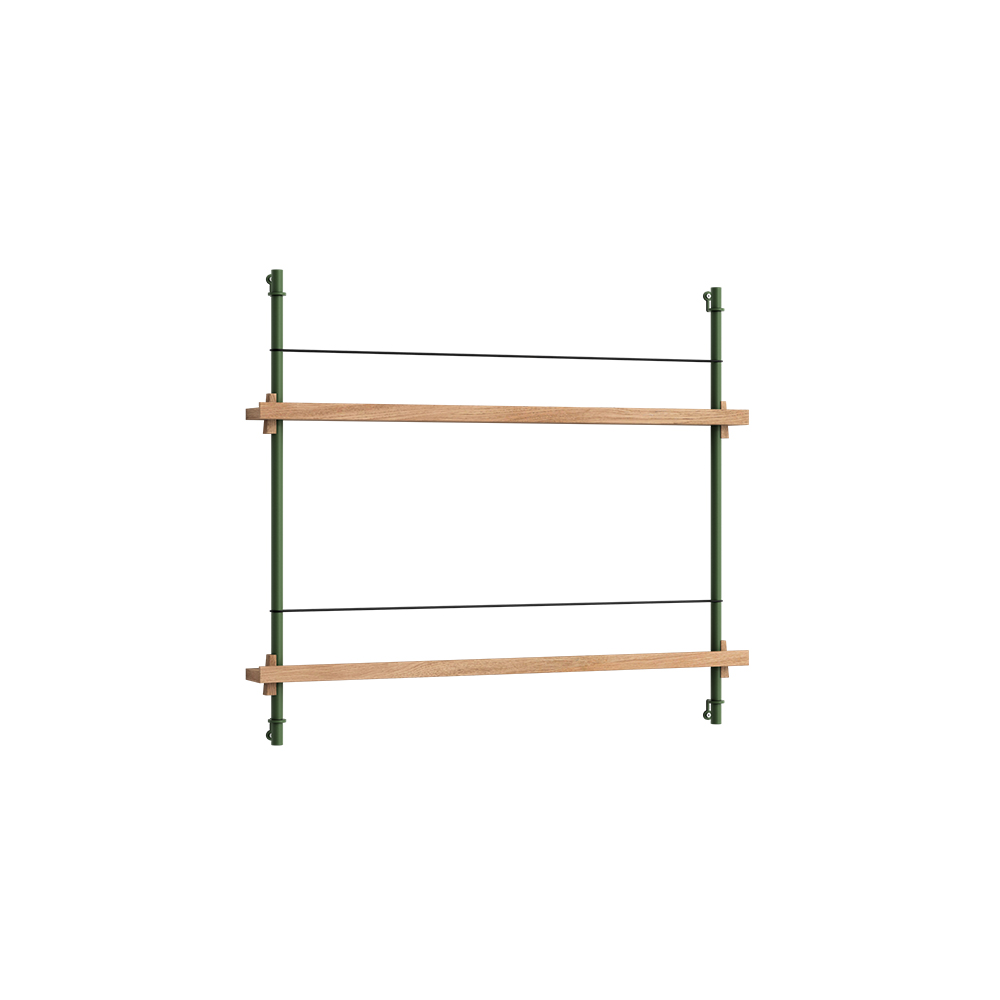 MOEBE Magazine Shelving / Pattern B / MOEBE(ムーべ) / ラック・ブックシェルフ・マガジンラック・本棚 / MOE10065GRN_ma.jpg