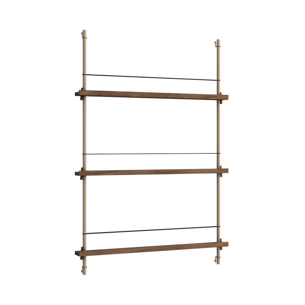 MOEBE Magazine Shelving / Pattern A / MOEBE(ムーべ) / ラック・ブックシェルフ・マガジンラック・本棚 / MOE10066GRY_ma.jpg