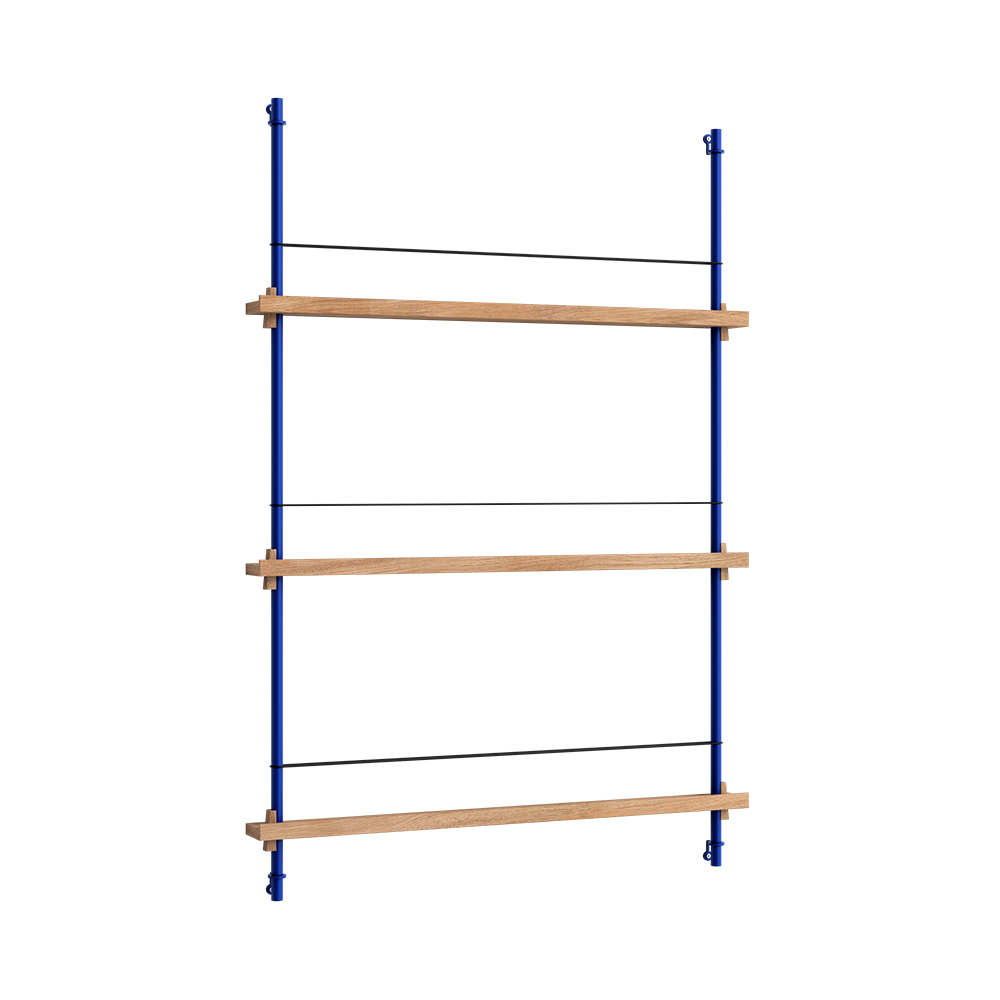 MOEBE Magazine Shelving / Pattern A / MOEBE(ムーべ) / ラック・ブックシェルフ・マガジンラック・本棚 / MOE10068BLU_ma.jpg