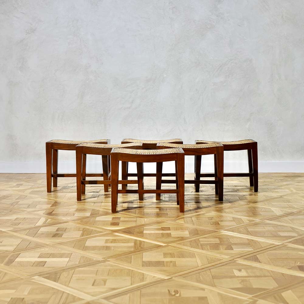 Pierre Jeanneret Stool Ottoman / MOTO FURNITURE（モトファニチャー） / スツール / MOT20005_dt_02.jpg
