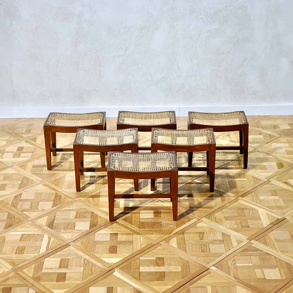 Pierre Jeanneret Stool Ottoman / MOTO FURNITURE（モトファニチャー） / スツール / MOT20005_dt_03.jpg