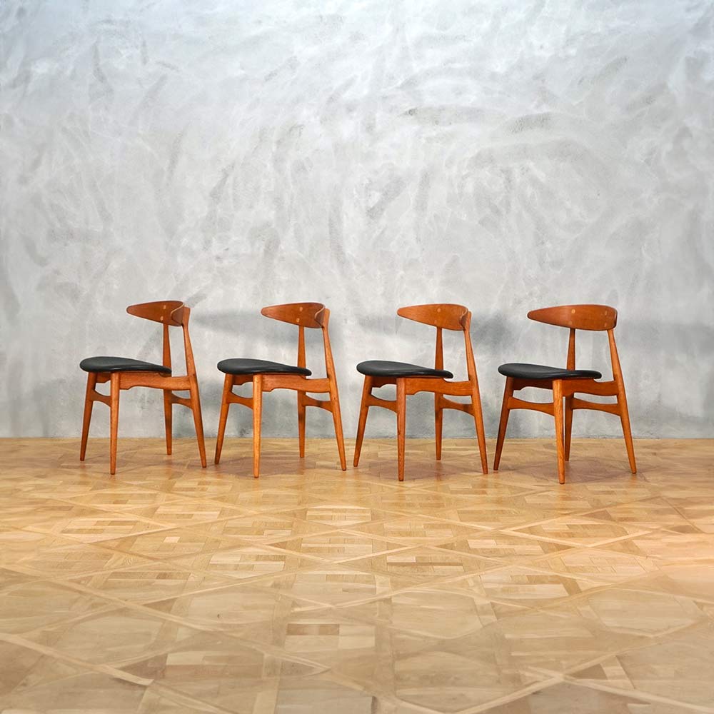 Hans J. Wegner CH33 Teak Oak / MOTO FURNITURE（モトファニチャー） / ダイニングチェア / MOT20019_dt_02.jpg