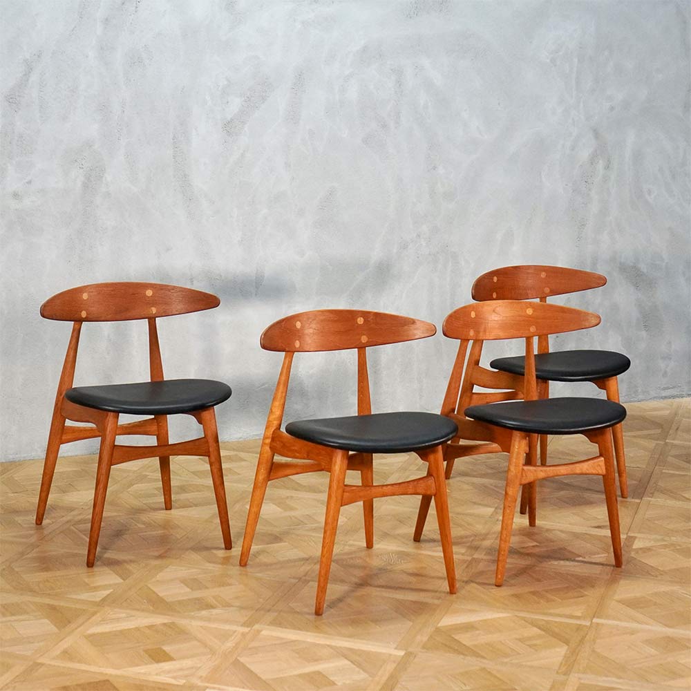Hans J. Wegner CH33 Teak Oak / MOTO FURNITURE（モトファニチャー） / ダイニングチェア / MOT20019_dt_03.jpg