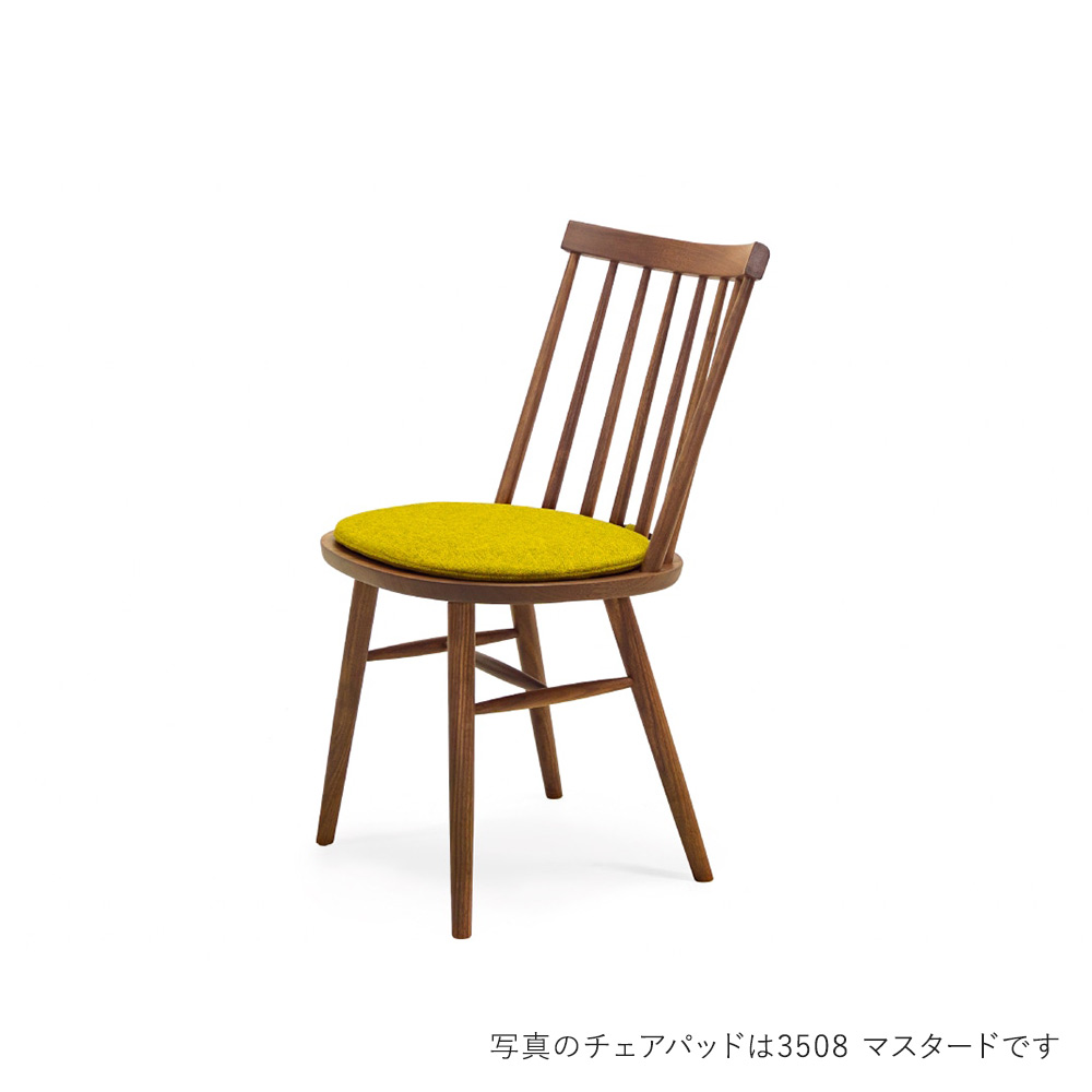 ERINA CHAIR エリナ チェア + CHAIR PAD チェアパッド / MASTERWAL（マスターウォール） / ダイニングチェア / MSW10220BLK_ma.jpg