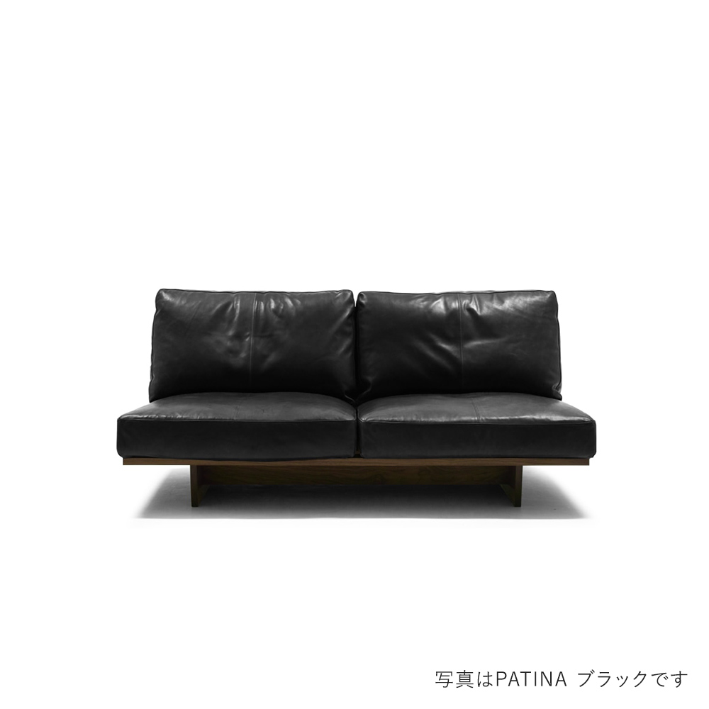 MONO SOFA モノ ソファ アームレス 2 シーター 140 / MASTERWAL（マスターウォール） / 2人掛けソファ / MSW10327DBR_ma.jpg