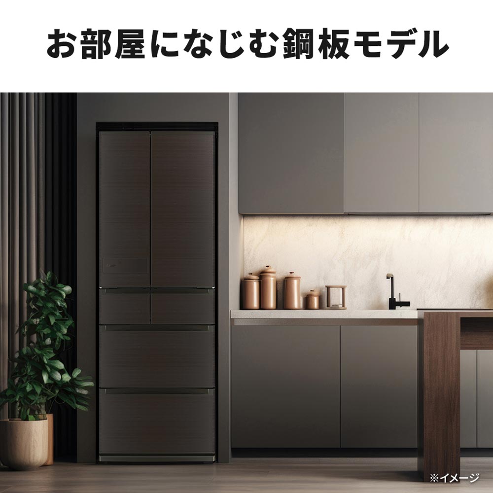 MITSUBISHI 495L 6ドア冷蔵庫 冷凍室真ん中タイプ MR-JW50M (観音開き) / MITSUBISHI（ミツビシ） / 冷蔵庫・冷凍庫 / MTB10107_dt_28.jpg