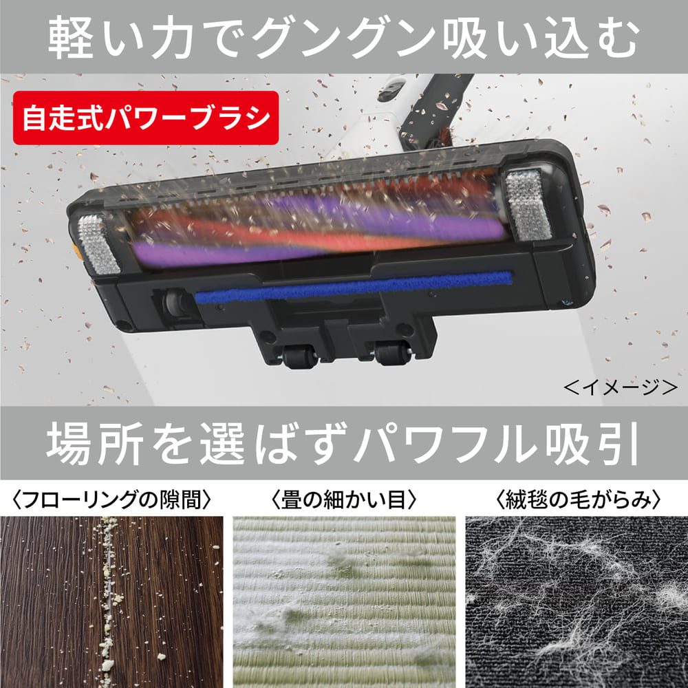 MITSUBISHI サイクロン式クリーナー Be-K TC-ED2E-H メタルグレー / MITSUBISHI（ミツビシ） / 掃除機・ロボットクリーナー・ロボット掃除機 / MTB10111_dt_02.jpg