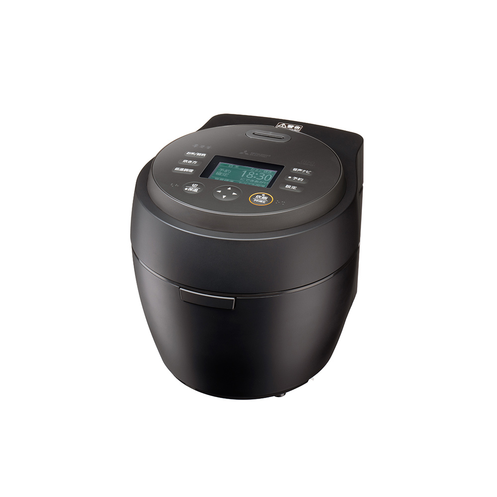 MITSUBISHI 本炭釜 紬 5.5合炊き IHジャー炊飯器 NJ-BW10H / MITSUBISHI(ミツビシ) / 炊飯器 / MTB10119BLK_ma.jpg