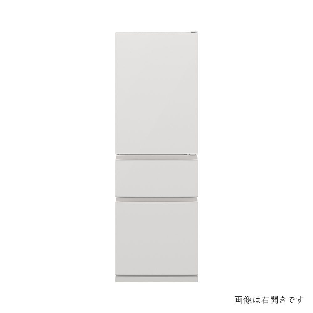 MITSUBISHI 365L 3ドア冷蔵庫 野菜室真ん中タイプ MR-CX37ML (左開き) / MITSUBISHI(ミツビシ) / 冷蔵庫・冷凍庫 / MTB10125WHT_ma.jpg