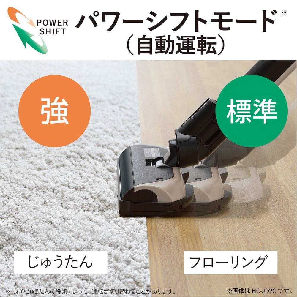 MITSUBISHI iNSTICK ZUBAQ 紙パック式コードレススティッククリーナー HC-JK2E-B マットチタンブラック / MITSUBISHI（ミツビシ） / 掃除機・ロボットクリーナー・ロボット掃除機 / MTB10129_dt_13.jpg