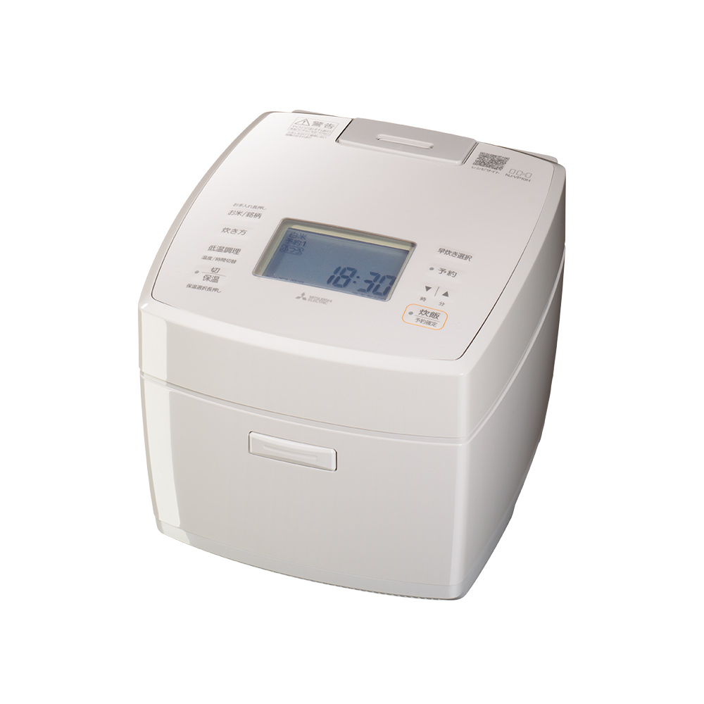 MITSUBISHI 備長炭 炭炊釜5.5合炊き IHジャー炊飯器 NJ-VP10H / MITSUBISHI(ミツビシ) / 炊飯器 / MTB10131WHT_ma.jpg